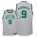 Camiseta NBA Ninos Boston Celtics Bradley Wanamaker Nike Gris Ciudad 2018