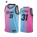 Camiseta NBA de Max Strus Miami Heat Azul Rosa Ciudad 2020-21