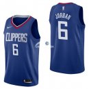 Camisetas NBA de DeAndre Jordan Los Angeles Clippers Azul Icon 17/18