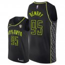 Camisetas NBA de DeAndre Bembry Atlanta Hawks Negro Ciudad 2018