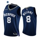 Camisetas NBA de Memphis Grizzlies Ziaire Williams 75th Marino Ciudad 2021-22