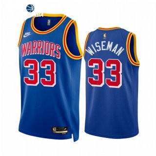 Camisetas NBA de Golden State Warriors James Wiseman Nike Azul Classic 2021-22