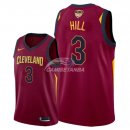 Camisetas NBA Cleveland Cavaliers George Hill 2018 Finales Rojo Icon Parche