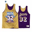 Camisetas NBA Los Angeles Lakers Magic Johnson All Star Oro Purpura 1992-93