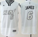 Camisetas NBA de James Miami Heats Blanco