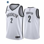 Camiseta NBA de Brooklyn Nets Blake Griffin Blanco Association 2020-21