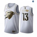 Camisetas NBA de Justin Patton Oklahoma City Thunder Blanco Oro 19/20