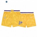 Pantalon NBA de Los Angeles Lakers AAPE x M&N Oro 2020
