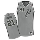 Camisetas NBA de Duncan San Antonio Spurs Rev30 Gris