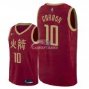 Camisetas NBA de Eric Gordon Houston Rockets Nike Rojo Ciudad 18/19