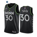 Camisetas NBA de Minnesota Timberwolvs Chris Silva Nike Negro Ciudad 2021-22