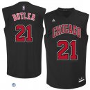 Camisetas NBA de Jimmy Butler Chicago Bulls Negro Rojo