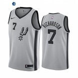 Camisetas NBA Nike San Antonio Spurs NO.7 Josh Richardson Gris Statement 2022