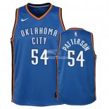 Camisetas de NBA Ninos Oklahoma City Thunder Patrick Patterson Azul Icon 2018