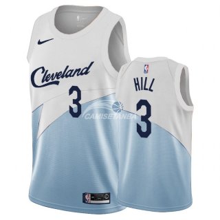 Camisetas NBA Edición ganada Cleveland Cavaliers George Hill Azul 2018/19