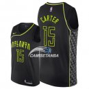 Camisetas NBA de Vince Carter Atlanta Hawks Nike Negro Ciudad 17/18