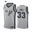 Camiseta NBA de Tre Jones San Antonio Spurs Gris Statement 2020-21