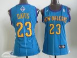 Camisetas NBA Mujer Anthony Davis New Orleans Pelicans Azul