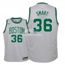 Camiseta NBA Ninos Boston Celtics Marcus Smart Nike Gris Ciudad 2018