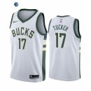 Camiseta NBA de Milwaukee Bucks P.J. Tucker Blanco Association 2021