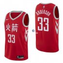 Camisetas NBA de Ryan Anderson Houston Rockets Nike Rojo Ciudad 17/18