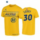 T-Shirt NBA 2021 All Star Stephen Curry Oro Azul