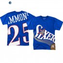 T- Shirt NBA Philadelphia Sixers Ben Simmons Azul