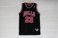 Camisetas NBA de Michael Jordan Chicago Bulls Negro