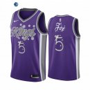 Camisetas NBA 2020 Navidad Sacramento Kings De'Aaron Fox Purpura