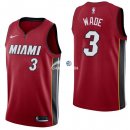 Camisetas NBA de Dwyane Wade Miami Heats Rojo Statement 17/18