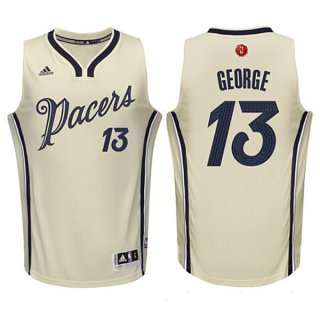 Camisetas NBA Indiana Pacers 2015 Navidad George Blanco