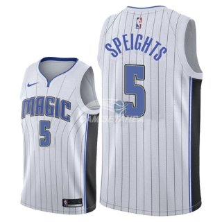 Camisetas NBA de Marreese Speights Orlando Magic Blanco Association 2018