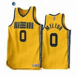 Camisetas NBA Earned Edition Memphis Grizzlies NO.0 De'Anthony Melton Oro 2022-23