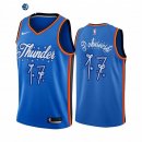 Camisetas NBA 2020 Navidad Oklahoma City Thunder Aleksej Pokusevski Azul
