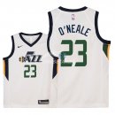 Camisetas de NBA Ninos Utah Jazz Royce O'Neale Blanco Association 2018