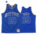 Camisetas NBA New York Knicks Willis Reed Azul Throwback 2020