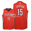 Camisetas de NBA Ninos New Orleans Pelicans Frank Jackson Rojo Statement 2018