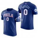 Camisetas NBA de Manga Corta Jerryd Bayless Philadelphia 76ers Azul 17/18