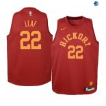 Camisetas de NBA Ninos Indiana Pacers T.J. Leaf Nike Retro Granate