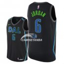 Camisetas NBA de DeAndre Jordan Dallas Mavericks Nike Negro Ciudad 17/18