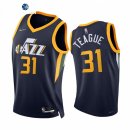 Camisetas NBA de Utah Jazz MaCio Teague 75th Season Diamante Marino Icon 2021-22