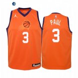 Camiseta NBA Ninos Phoenix Suns Chris Paul Naranja Statement 2020