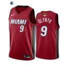 Camisetas NBA Miami Heat Kelly Olynyk 2020 Campeones Finales Rojo Statement
