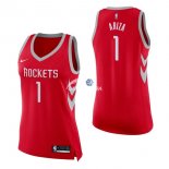Camisetas NBA Mujer Trevor Ariza Houston Rockets Rojo Icon 17/18