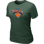Camisetas NBA Mujeres New York Knicks Verde Claro