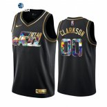 Camisetas NBA de Utah Jazz Jordan Clarkson Negro Diamante 2021-22