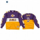 Sudaderas Con Capucha NBA Los Angeles Lakers Anthony Davis Oro Purpura