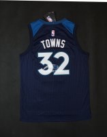 Camisetas NBA de Karl Anthony Towns Minnesota Timberwolves Marino 17/18