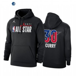 Sudaderas Con Capucha NBA 2021 All Star Stephen Curry Negro