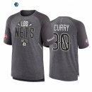 T Shirt NBA Brooklyn Nets NO.30 Seth Curry Gris 2022